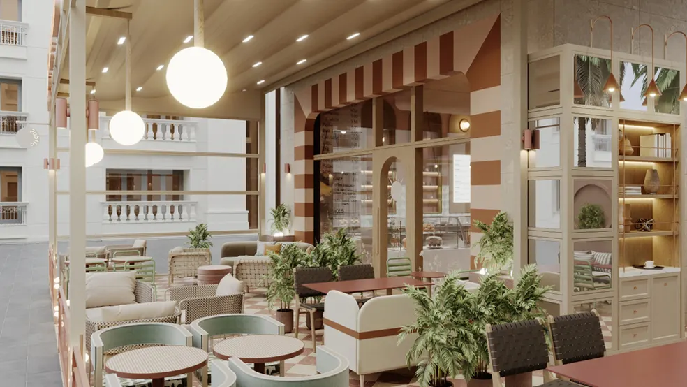 Entrance — render