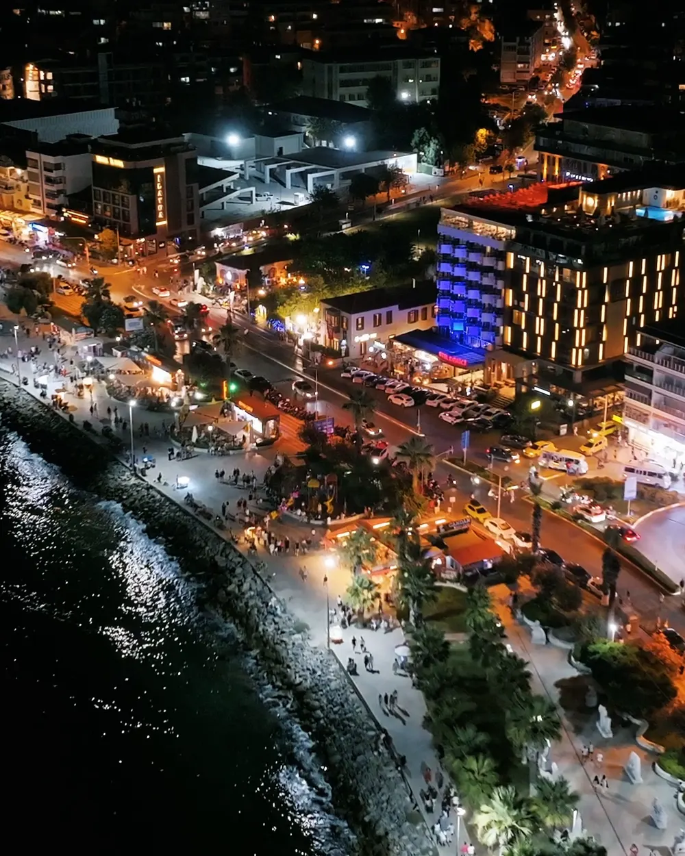 The Kuşadası seafront